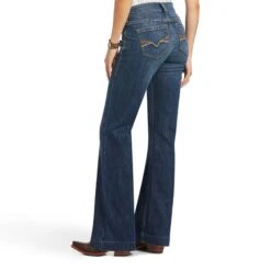 Women's Ariat Trouser Perfect Rise Alana Wide Leg Jean #10040805 -Cowgirl Fit Sales Store 0a897da66f0d66a63ead5f4829200669