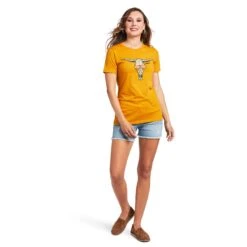 Women's Ariat Sunglass Skull T-Shirt #10039975 -Cowgirl Fit Sales Store 0d6846b667b7a2da2b4cc033e1bf93ef