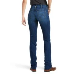 Women's Ariat R.E.A.L. Mid Rise Candace Straight Jean #10039608