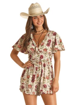 Women's Rock & Roll Cowgirl Romper #RRW1R2R0UZ