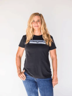 Women's Kimes Ranch Broken Stripe T-Shirt -Cowgirl Fit Sales Store 19fb630e5409bdffe9b2b6ccc5f750d9