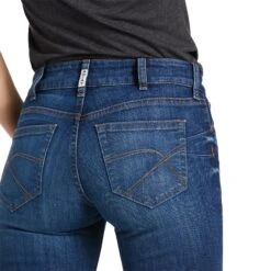 Women's Ariat R.E.A.L. Mid Rise Candace Straight Jean #10039608 -Cowgirl Fit Sales Store 1bc13abd8b020efded4adb53c0c64a44