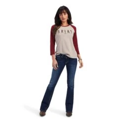 Women's Ariat REAL Arrow Classic Fit T-Shirt #10041297 -Cowgirl Fit Sales Store 1f0801cf77fd70d56a8add12eee87e57