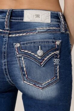 Women's Miss Me Boot Cut Jean #M5014B381 -Cowgirl Fit Sales Store 1f7198229ccc7658bc40dc4ab262f744