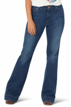 Women's Wrangler Rooted USA High Rise Trouser Jean #112314405 -Cowgirl Fit Sales Store 22aafcb8f8a06ca87573a20534a92b24