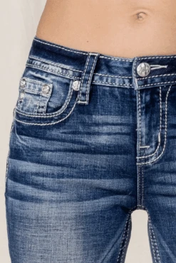 Women's Miss Me Boot Cut Jean #M3928B -Cowgirl Fit Sales Store 2c521ece7a871ea549c40a211f84752b