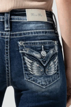 Women's Miss Me Bootcut Jean #M3080B32 -Cowgirl Fit Sales Store 365aa825021b3b05d926cfa139c4bbea