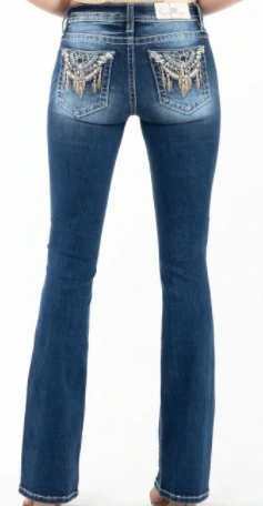 Women's Miss Me Catching Dreams Bootcut Jean #M3833B