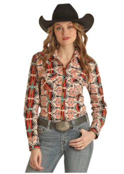 Women's Rock & Roll Cowgirl Snap Front Shirt #RRWSOSRZ0Z