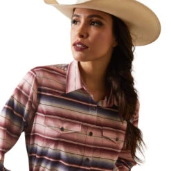 Women's Ariat VentTEK Stretch Button Down Shirt #10043332 -Cowgirl Fit Sales Store 474f6291107c02f09c70667cece74dbd