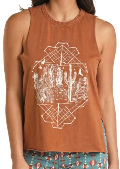 Women's Rock & Roll Cowgirl Tank #RRWT20R0YH