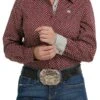 Women's Cinch Button Down Shirt #MSW9165013
