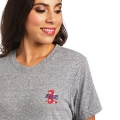 Women's Ariat Singing The Blues T-Shirt #10040511 -Cowgirl Fit Sales Store 542aef35f507ce6cb88dab4016777ecb