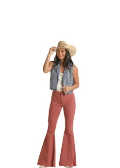 Women's Rock & Roll Denim Bargain Bell Bottom Jeans #RRWD7PR0S1
