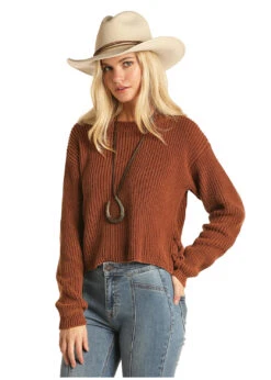 Women's Rock & Roll Cowgirl Sweater #46-1181-C