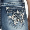 Women's Miss Me Butterfly Jean #M3862B