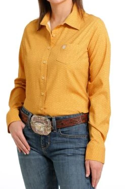 Womenâs Cinch Arenaflex Button Down Shirt #MSW9163016