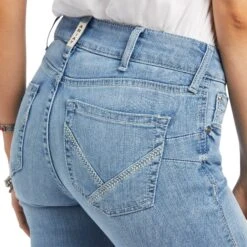 Women's Ariat R.E.A.L. Perfect Rise Regina Flare Jean #10040503 -Cowgirl Fit Sales Store 7012a66003df04b0a916b3c8161a0a87