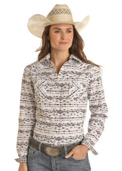 Women's Rough Stock Snap Front Shirt #RSWSOSR1A5