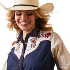 Women's Ariat Loretta Snap Front Shirt #10043688 -Cowgirl Fit Sales Store 8642de49f44d8c3b293831e4688a1717