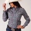 Women's Roper Button Down Shirt #03-050-0325-4012WI