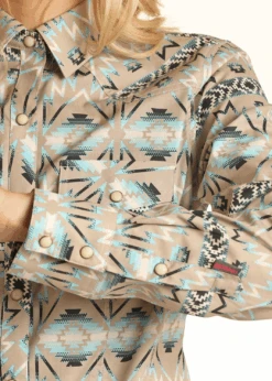 Women’s Rock & Roll Cowgirl Snap Front Shirt #RRWSOSR0R5 -Cowgirl Fit Sales Store 8ffb2525378de56e0860e4e7296b3612