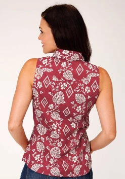 Women's Roper Snap Front Shirt #03-052-0064-4040-C -Cowgirl Fit Sales Store 90a35bd436a81f94baa552d23bf4099c