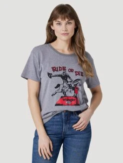 Cowgirl Fit Sales Store 12 Women’s Wrangler Boyfriend T-Shirt #112326473