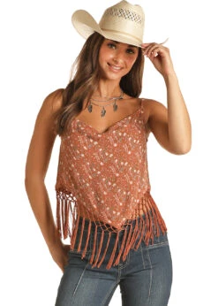 Women's Rock & Roll Cowgirl Tank #RRWT20R0V3
