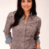 Women's Roper Snap Front Shirt #03-050-0064-4044BR