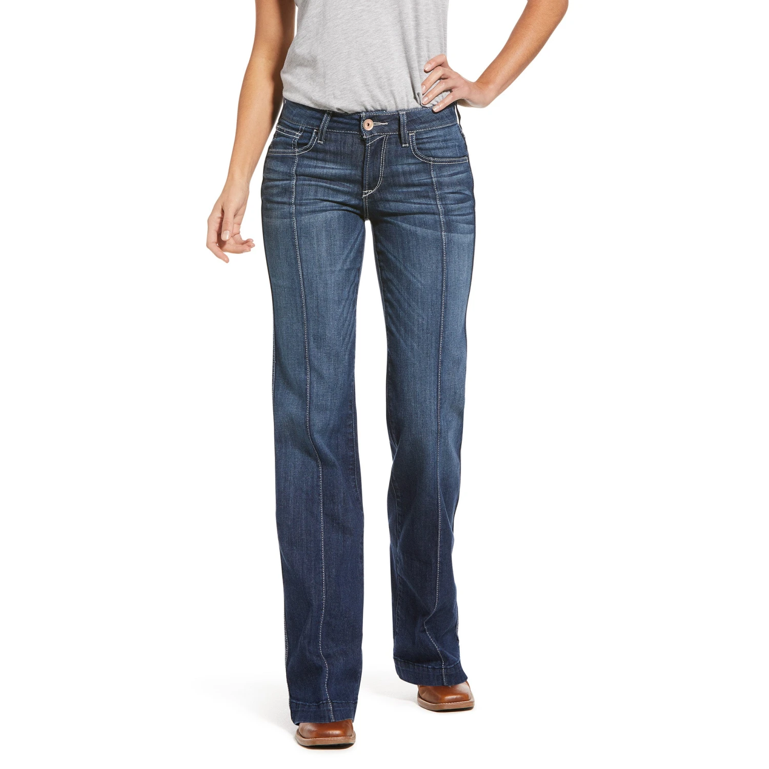 Women's Ariat Perfect Rise Lucy Trouser #10033492-C 2 Women's Ariat Perfect Rise Lucy Trouser #10033492-C - Image 2
