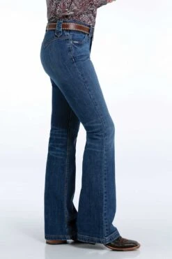 Women's Cinch Moderate Rise Slim Fit Trouser Jean #MJ81454079IND -Cowgirl Fit Sales Store MJ81454079 2