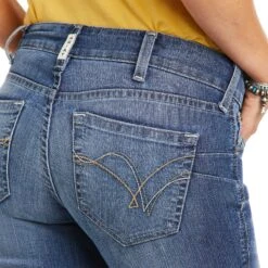 Women's Ariat R.E.A.L. Mid-Rise Samara Boot Cut Jean #10036086 16 Women's Ariat R.E.A.L. Mid-Rise Samara Boot Cut Jean #10036086 -Cowgirl Fit Sales Store S21 WMS WEST 10036086 detail01