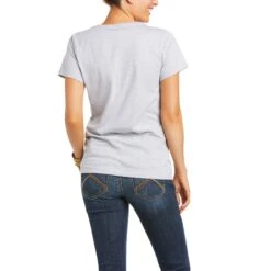 Women's Ariat T-Shirt #10036639 -Cowgirl Fit Sales Store S21 WMS WEST 10036639 back