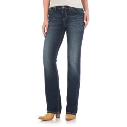 Women's Wrangler Q-Baby Jean #WPQ20NR (Plus Size) -Cowgirl Fit Sales Store WPQ20NR BF01 SWBB PRD