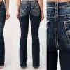 Women's Miss Me Mid-Rise Boot Cut Jean #M3780B