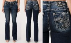 Women's Miss Me Mid-Rise Boot Cut Jean #M3780B