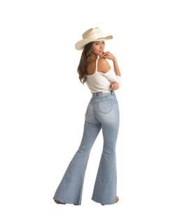 Women's Rock & Roll Cowgirl Bell Bottom Jean #RRWD7HRZTT