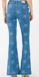 Women's Miss Me Flare Jean #H3874F