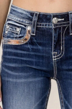 Women's Miss Me Boot Cut Jean #M3938B -Cowgirl Fit Sales Store b080d9e413096b2093e4ac5a44dabd4d