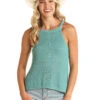 Women's Rock & Roll Cowgirl Knit Tank #RRWT20R18R