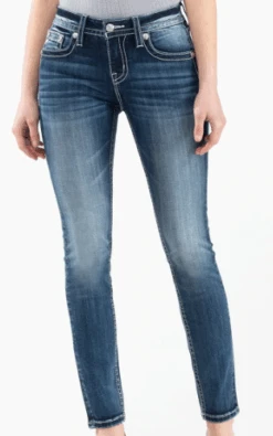 Women's Miss Me Romance Florals Skinny Jean #M3836S -Cowgirl Fit Sales Store b492d7f203ed40bb87b08548dd55f97f