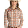 Women's Rough Stock Snap Front Shirt #RSWSOSRZDM
