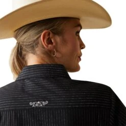 Women's Ariat Team Logo Kirby Button Down Shirt #10042170 -Cowgirl Fit Sales Store bc2cbb4b30b11f0545d0ecc0067525dd