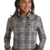 Women's Rough Stock Button Down Shirt #RSWSODRYTH