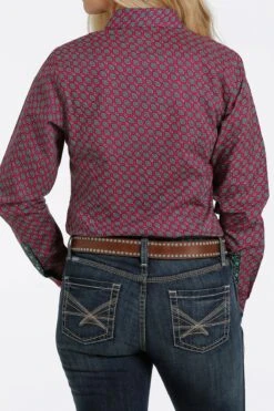 Women's Cinch Button Down Shirt #MSW9165015PNK -Cowgirl Fit Sales Store c2999b81b95a7bbd6bdadc12f1005043