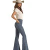 Women's Rock & Roll Cowgirl Bargain Bell Bottom Jean #RRWD7PRZRA