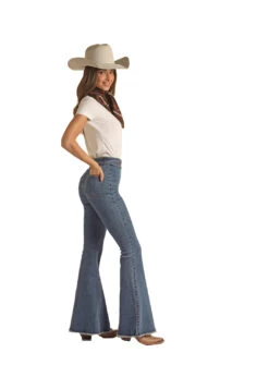 Women's Rock & Roll Cowgirl Bargain Bell Bottom Jean #RRWD7PRZRA