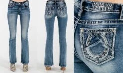 Women's Miss Me Mid-Rise Boot Cut Jean #M3822B