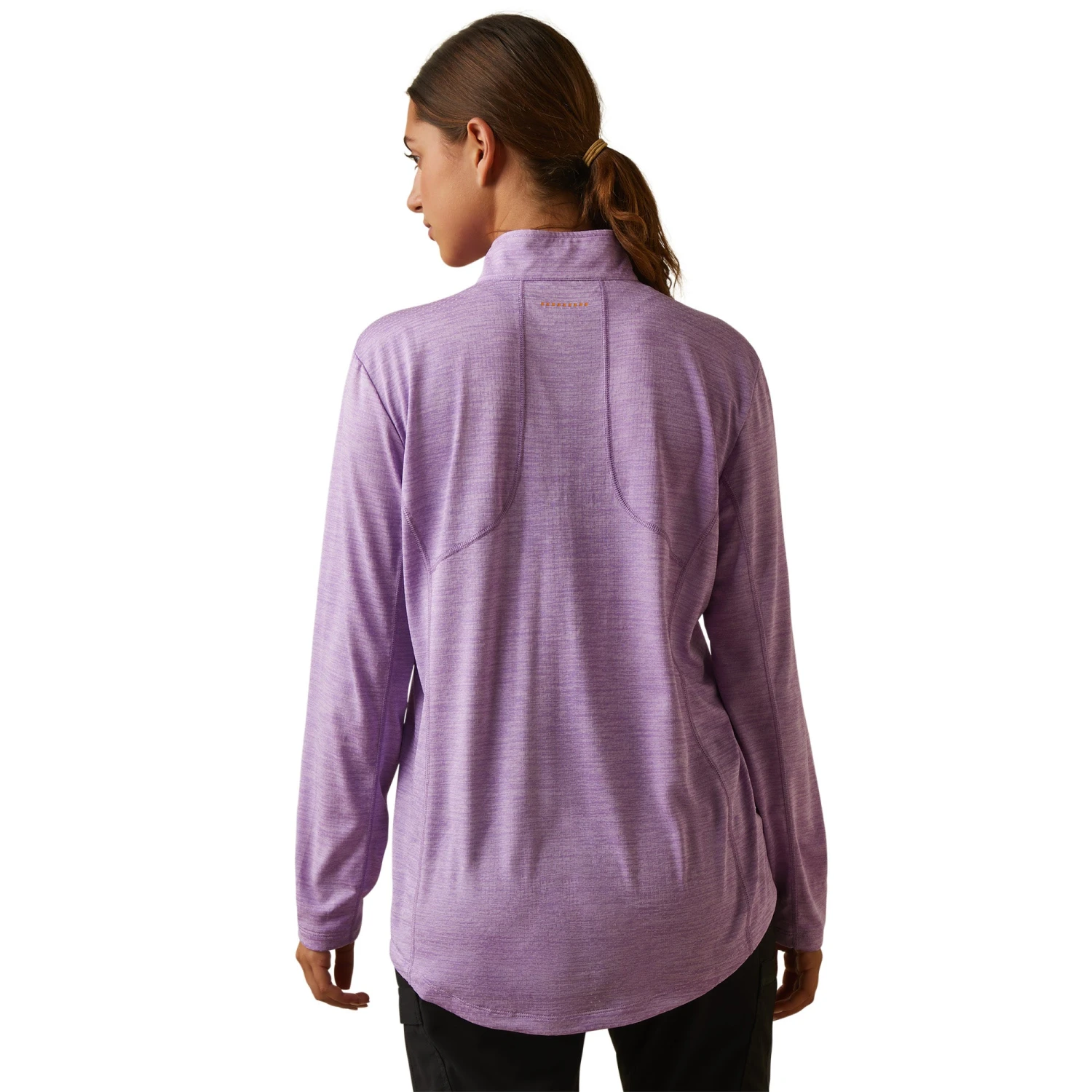 Women's Ariat Rebar Evolution 1/2 Zip Top #10043434 2 Women's Ariat Rebar Evolution 1/2 Zip Top #10043434 - Image 2